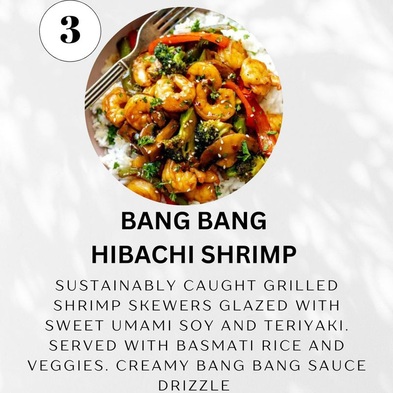 20 Meal Weekly Plan