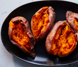 ⁠Baked Sweet Potato