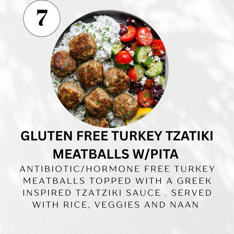 8 Meal Weekly Plan