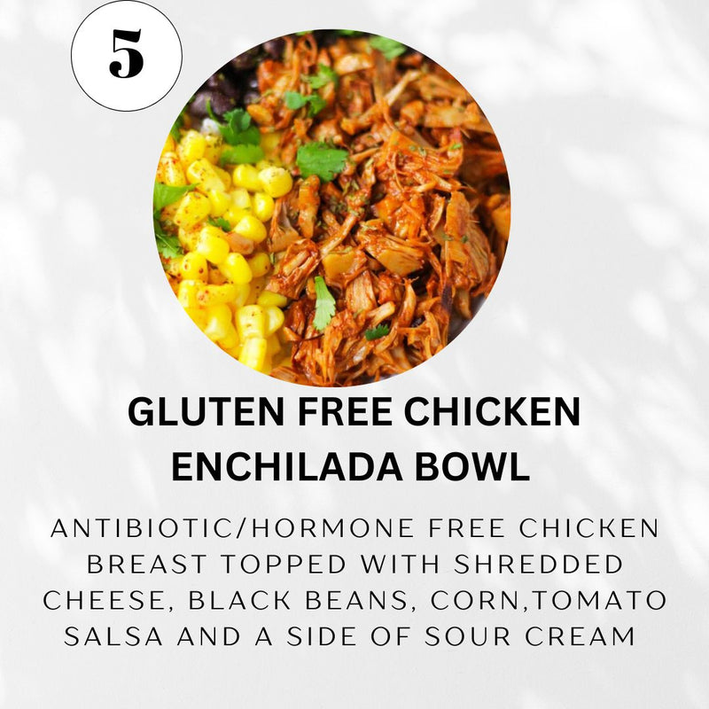 5 Meal Weekly Plan